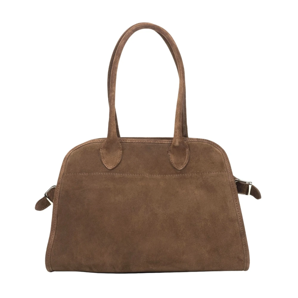 Estro Women's Brown Satchel Handbag - Shoulder Bags - One Size - Bags