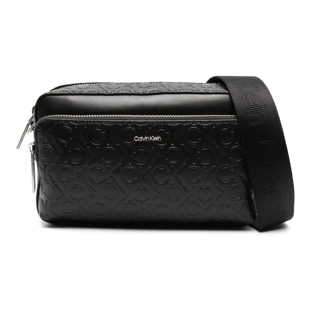 Calvin Klein Women's Black Bags, Female, One Size, Must Camera Bag