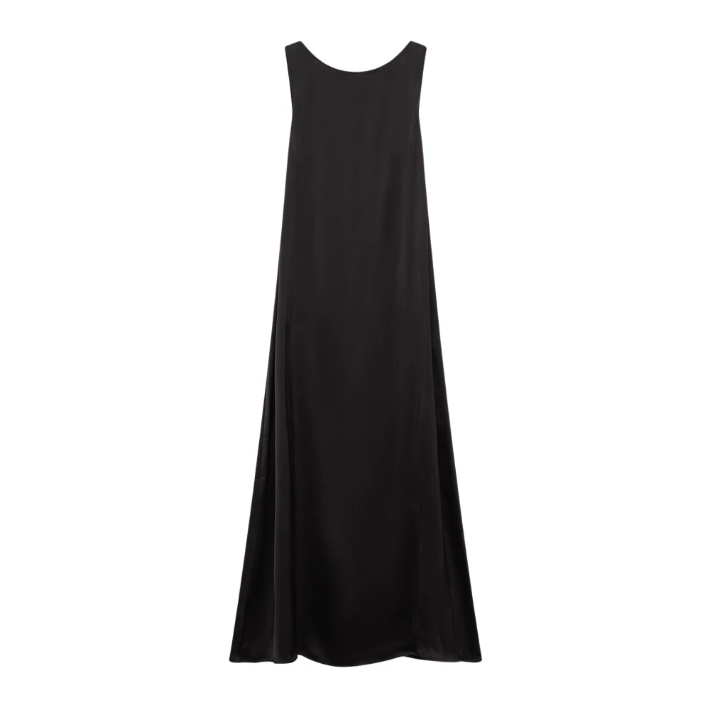 Maliparmi Glanzende Cady Jurk Black Dames