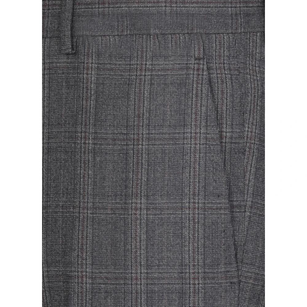 Caruso Blauw Wollen Pak Jas en Broek Blue Heren