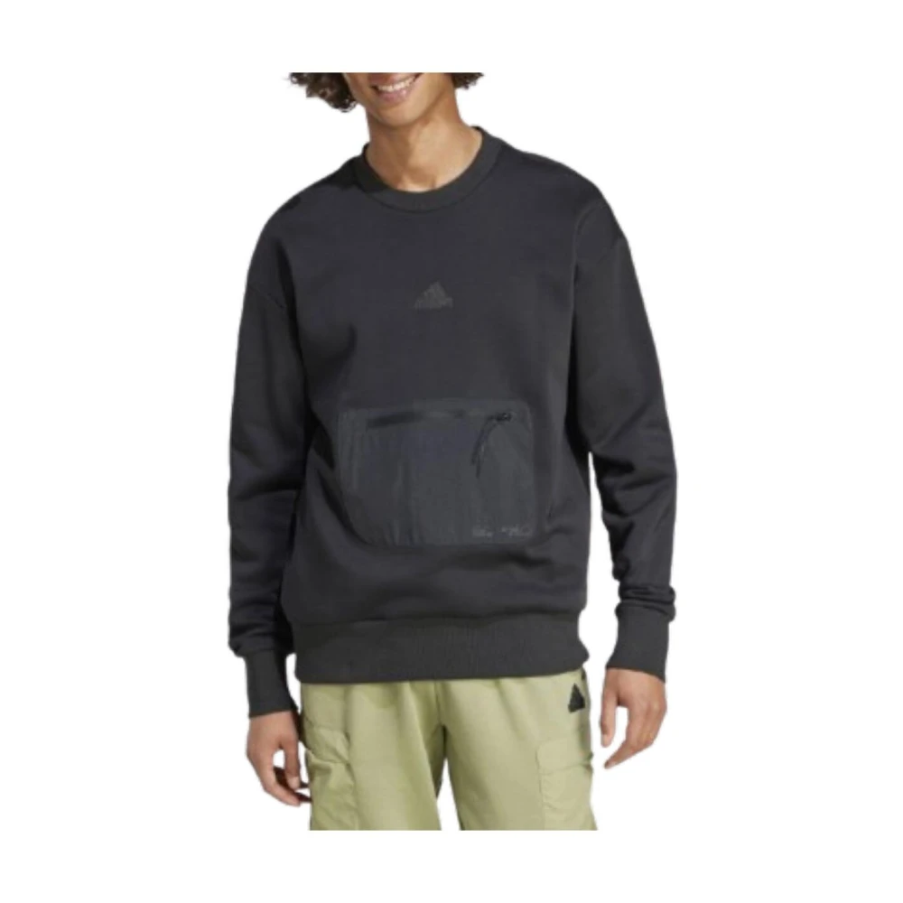 Adidas Klassieke Sweatshirt voor Mannen Gray Heren