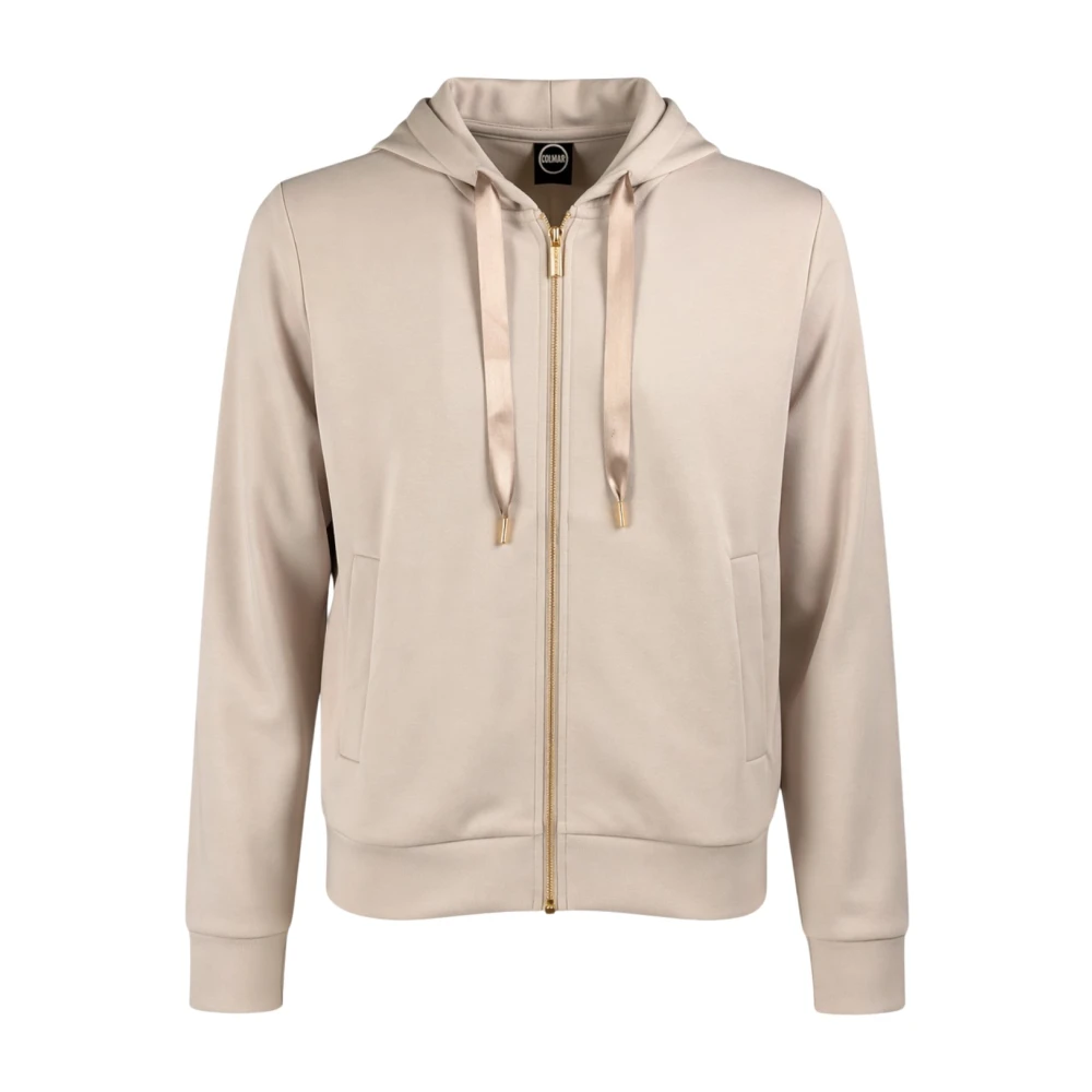 Colmar Women's Beige Long Sleeve Training Tops, M, Sweatshirt 9210