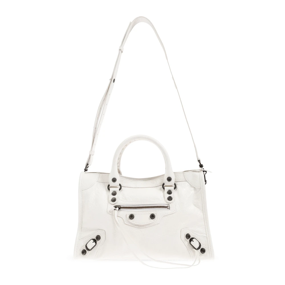 Balenciaga Handväska Le City Liten White, Dam