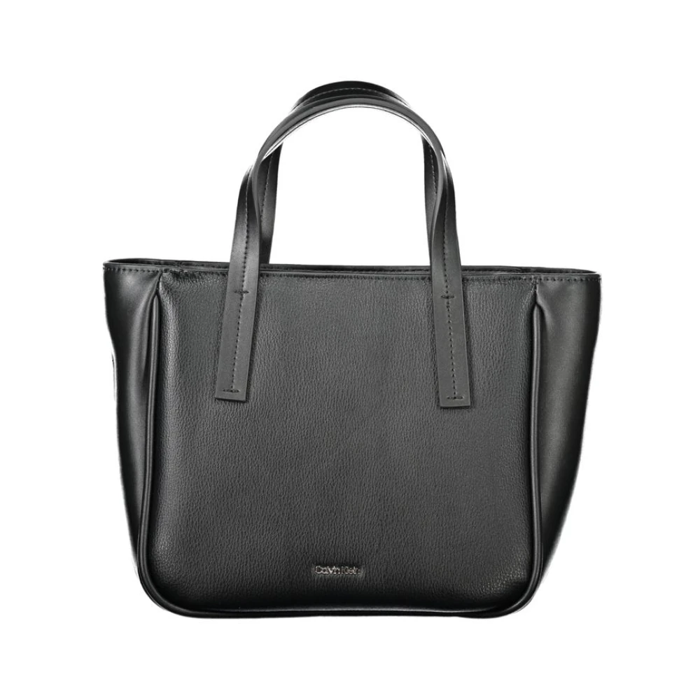 Calvin Klein , Handbags, Female, Black, One Size, Polyethylene Handbag