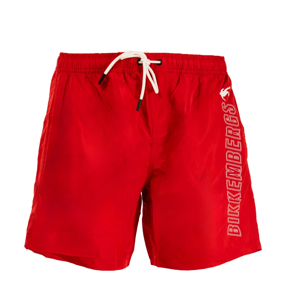 Bikkembergs Trendy Zomer Boxershorts voor Mannen Red Heren