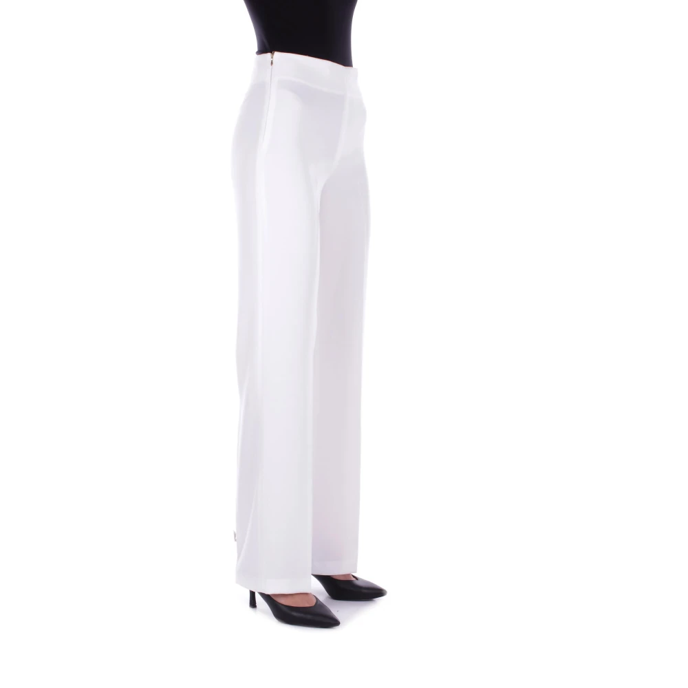 Liu Jo Wide Trousers White Dames