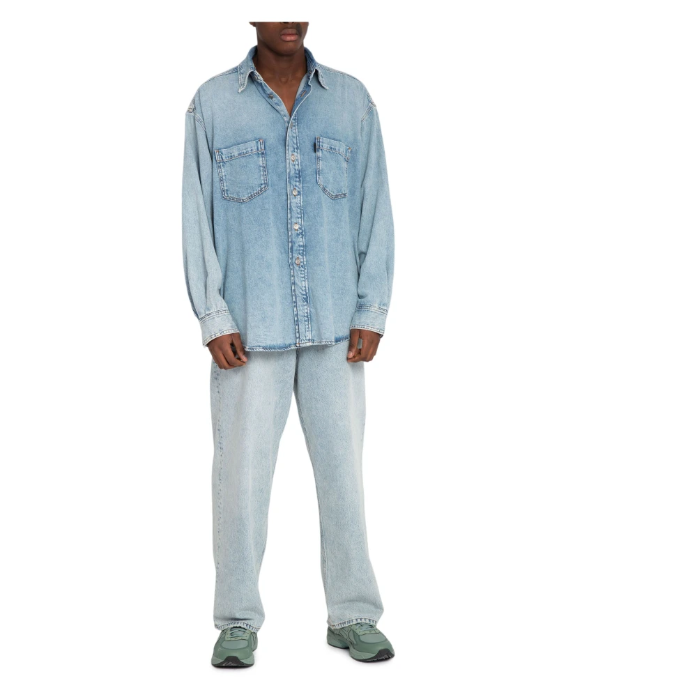 Haikure Large Stromboli Jeans Blue Heren