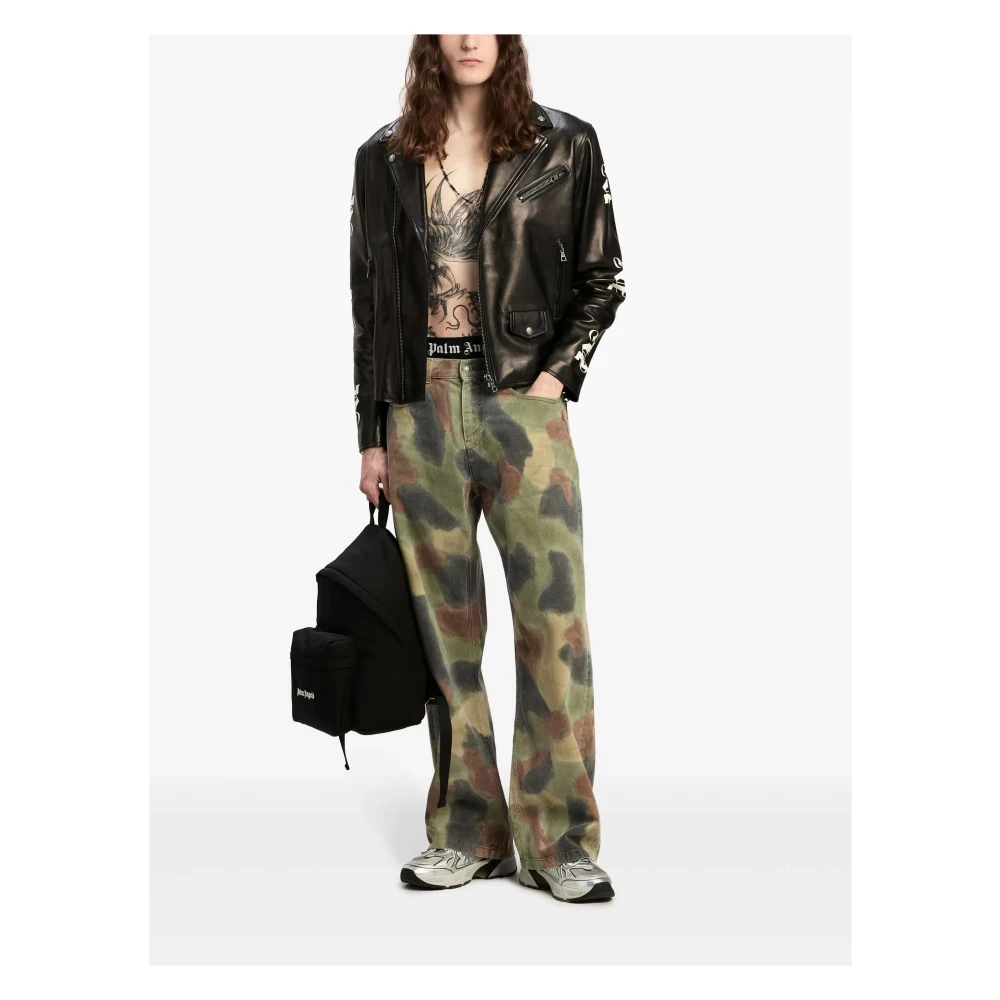 Palm Angels Klassieke Logo Rugzak Black Heren