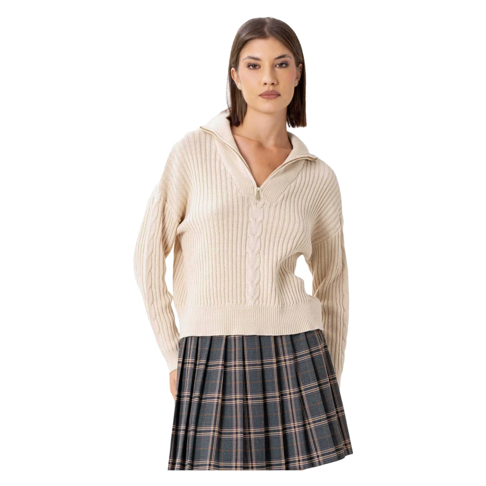 Kocca Donna Beige - Jumper Ulix - Knitwear - Xs