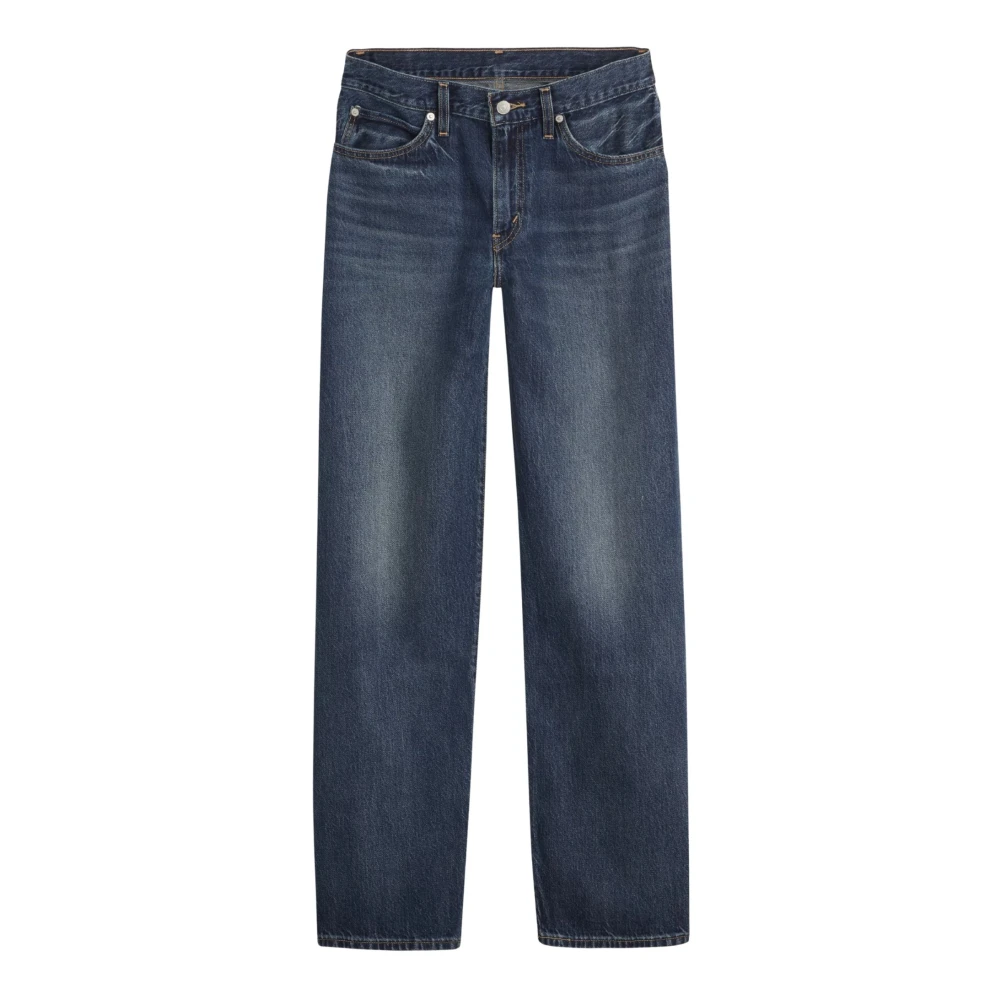 Levi's Women's Blue Low Loose Wide Jeans - Loose Fit Jeans - W27 L30 - Jeans