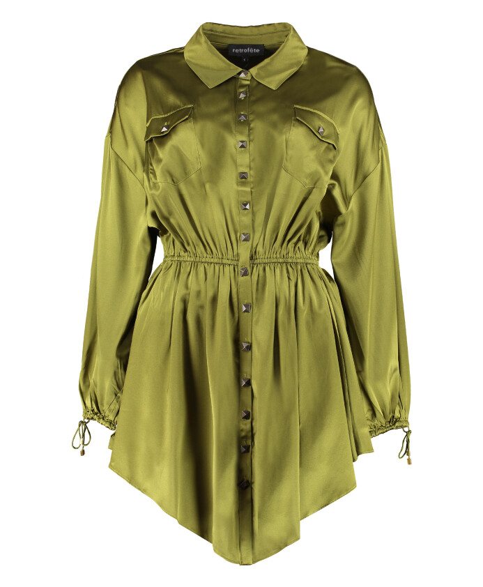 silk-shirtdress-with-lace-up-cuffs