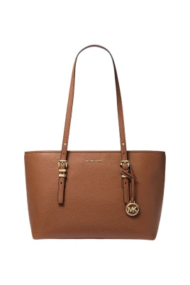 Quinn Medium Pebbled Leather Tote