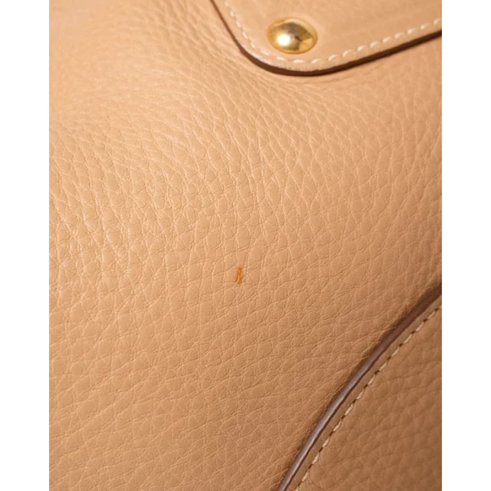 Prada Vintage Pre-owned Leather prada-bags Brown Dames