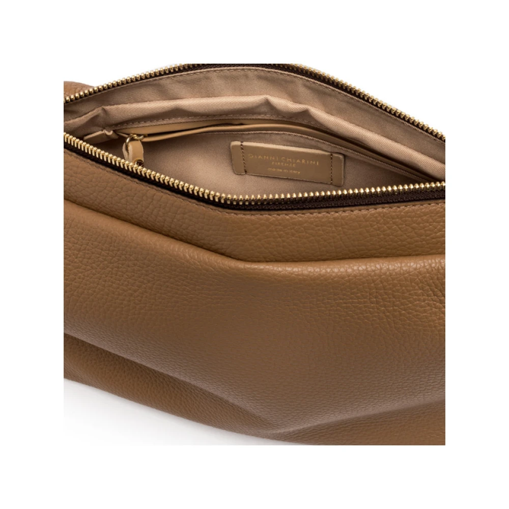 Gianni Chiarini Oriana Large Array Schoudertas Beige Dames