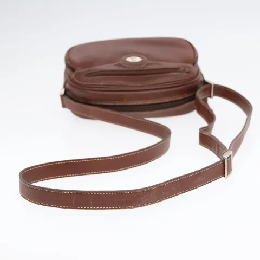 Gucci Vintage Pre-owned Leather gucci-bags Brown Dames