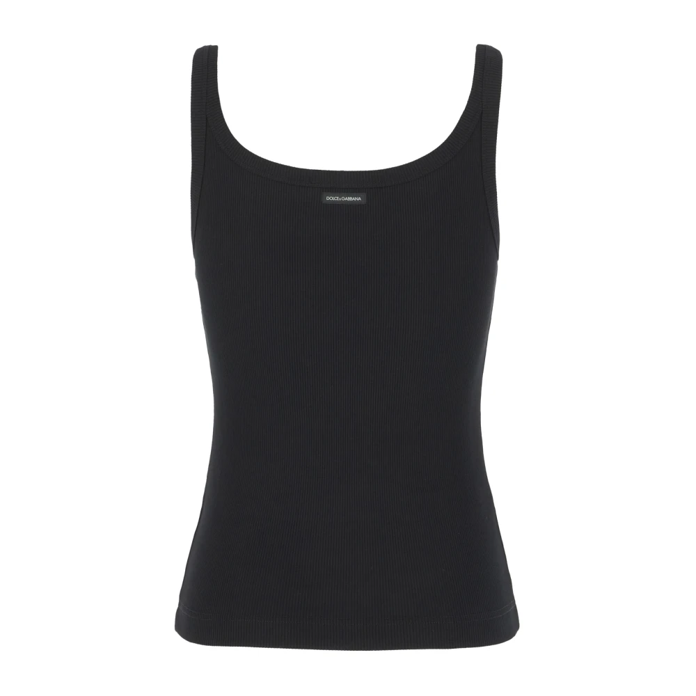 Dolce & Gabbana Stijlvolle Top voor Trendsetters Black Dames