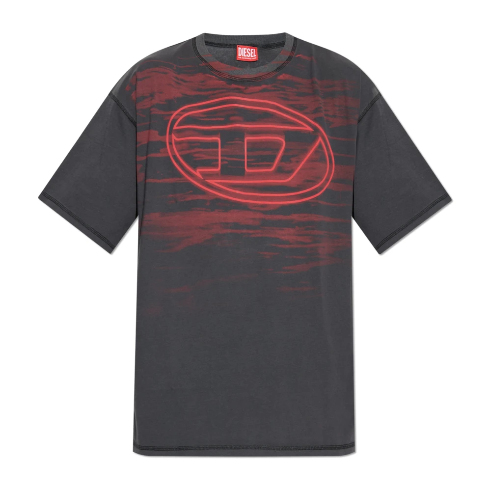 Diesel Uomo Grigio Top, 3XL, New,