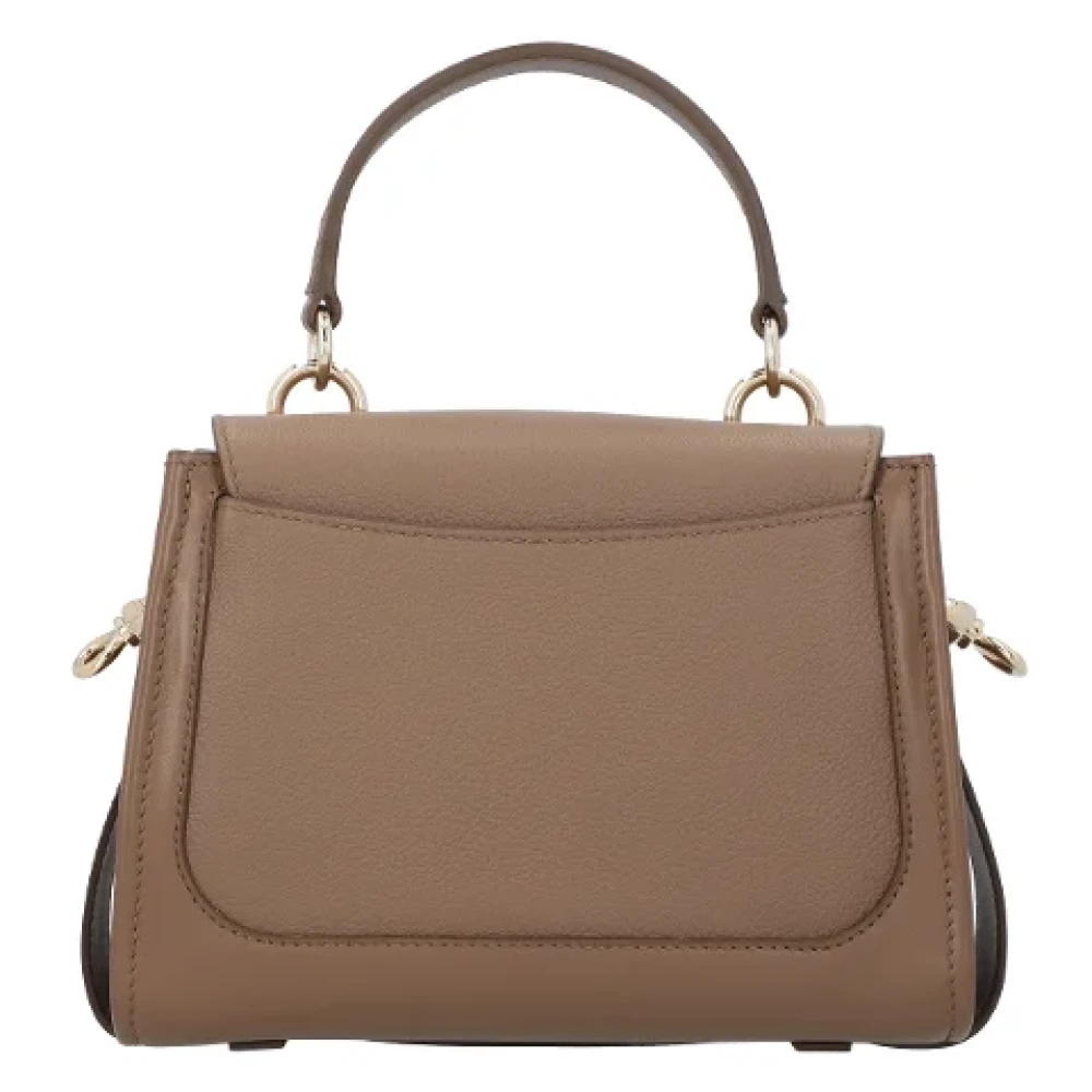 Chloé Leather handbags Brown Dames