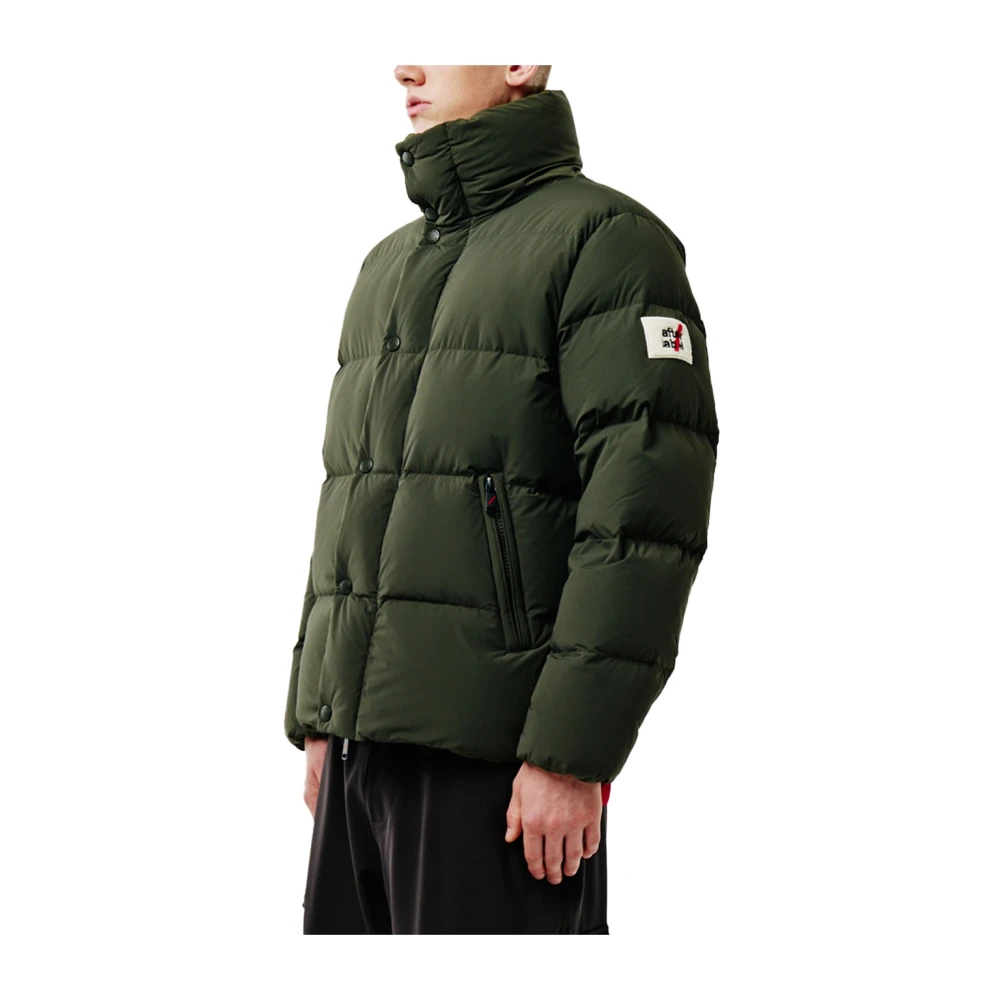 Afterlabel Korte Nylon Pufferjas Green Heren