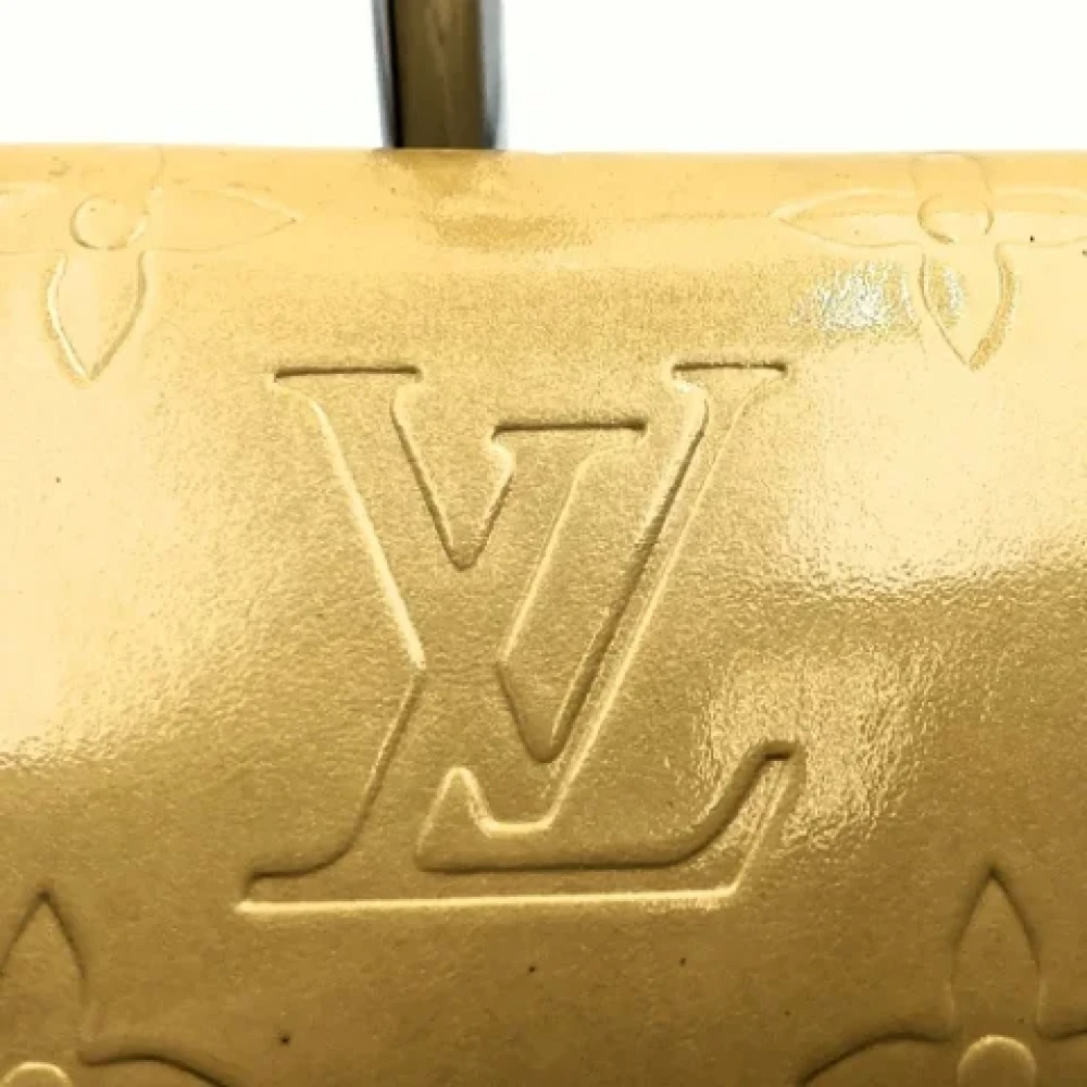 Louis Vuitton Vintage Pre-owned Fabric louis-vuitton-bags Yellow Dames