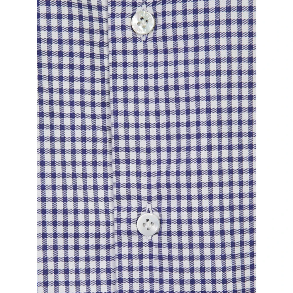 Barba Stijlvolle Herenshirts Bianco azzuro Multicolor Heren