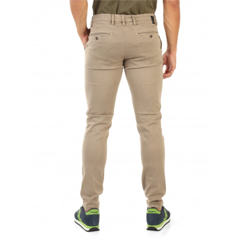 Replay Slim Fit Chino`s Beige Heren
