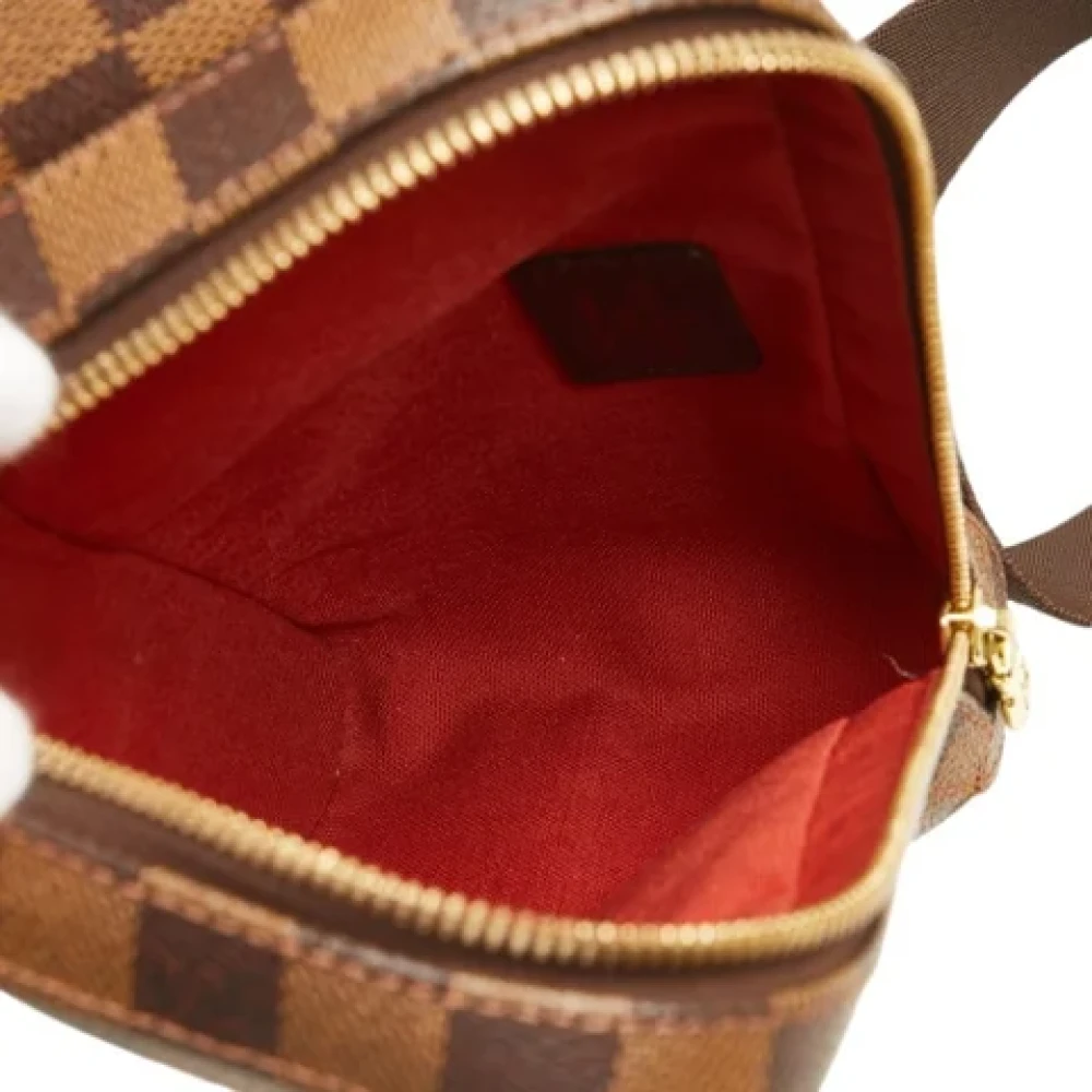 Louis Vuitton Vintage Pre-owned Canvas shoulder-bags Brown Dames