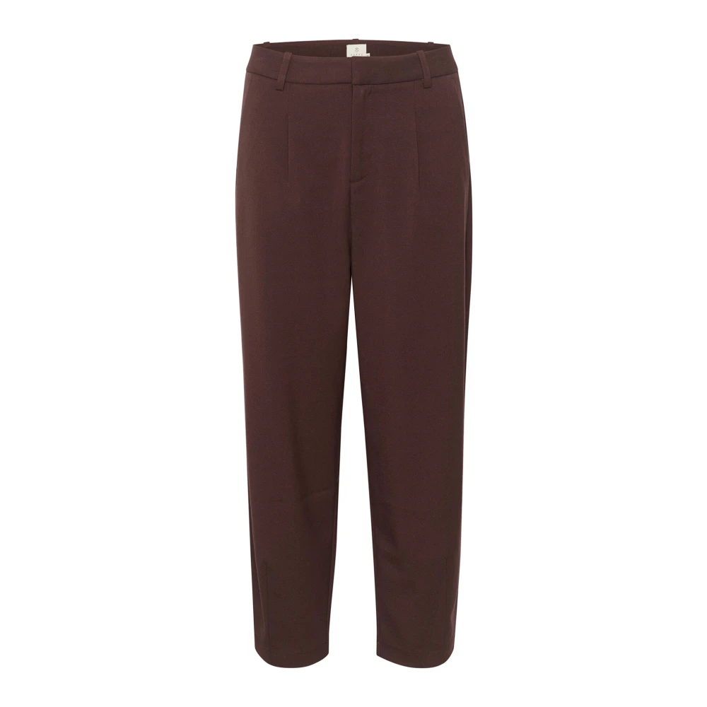 Trousers > Cropped Trousers - - Kaffe - Modalova