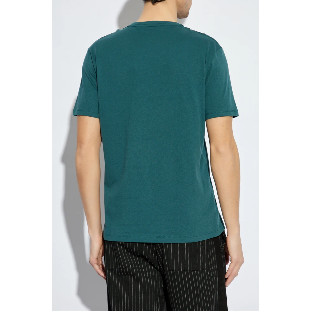 AllSaints Brace T-shirt Green Heren