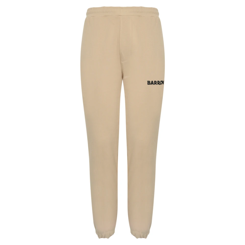Barrow Zand Katoenen Unisex Broek Beige Heren