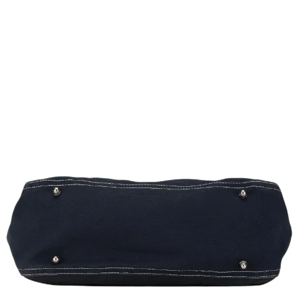 Fendi Vintage Pre-owned Canvas handbags Blue Dames