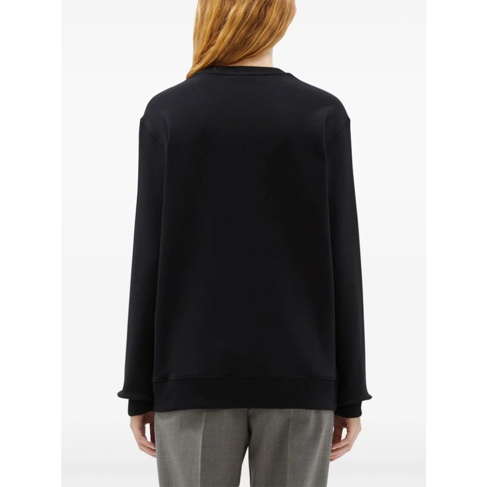 Msgm Casual Sweatshirt 99C Black Dames