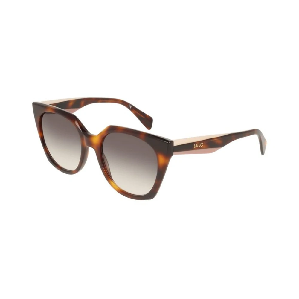 Liu Jo Woman Lj813s 240 Sunglasses Acetate Havana Squared Normal - Image 2