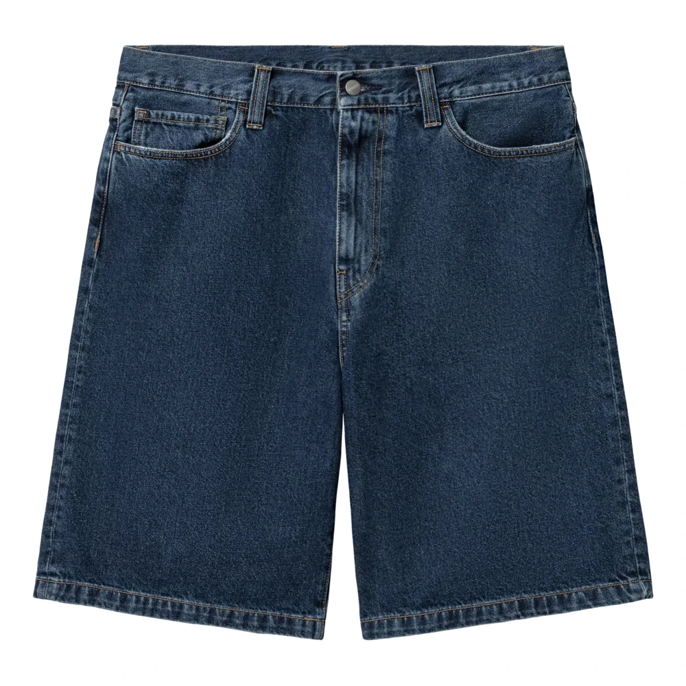 Carhartt Wip Men's Blue Denim Shorts, W29, Denim Shorts