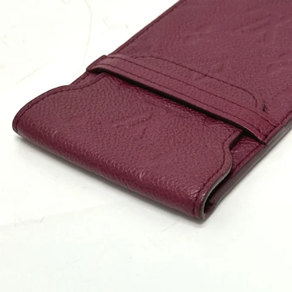 Louis Vuitton Vintage Pre-owned Fabric home-office Pink Dames