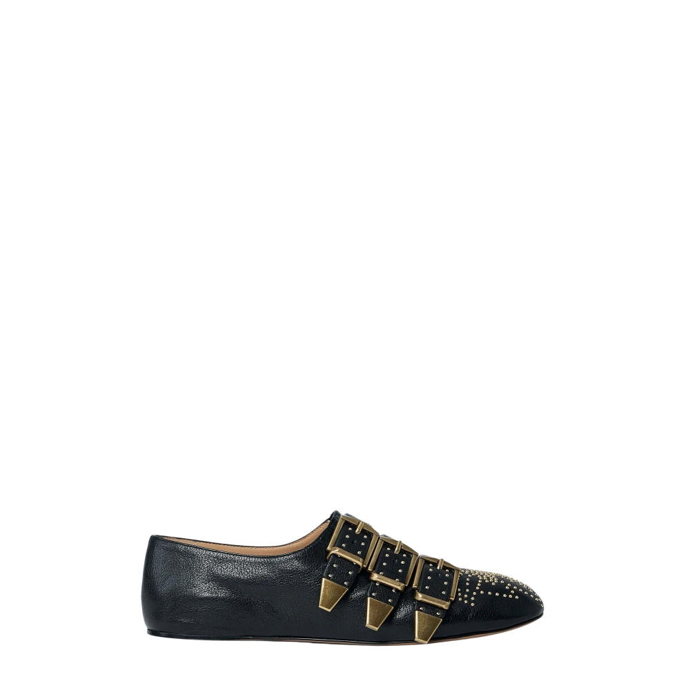 Chloé Women's Black Ballerina Shoes, 4 Uk, Susanna Shoes