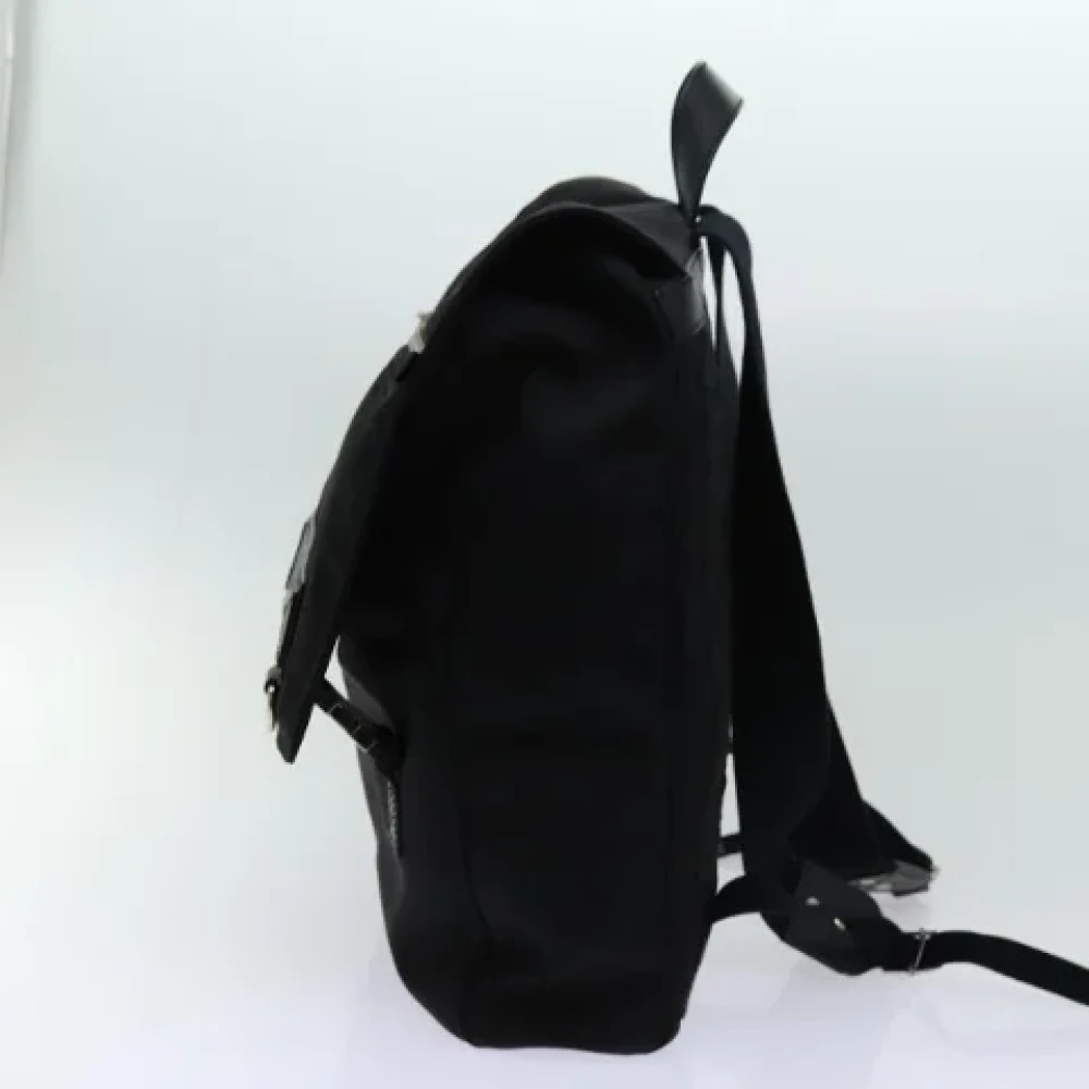 Gucci Vintage Pre-owned Nylon backpacks Black Dames