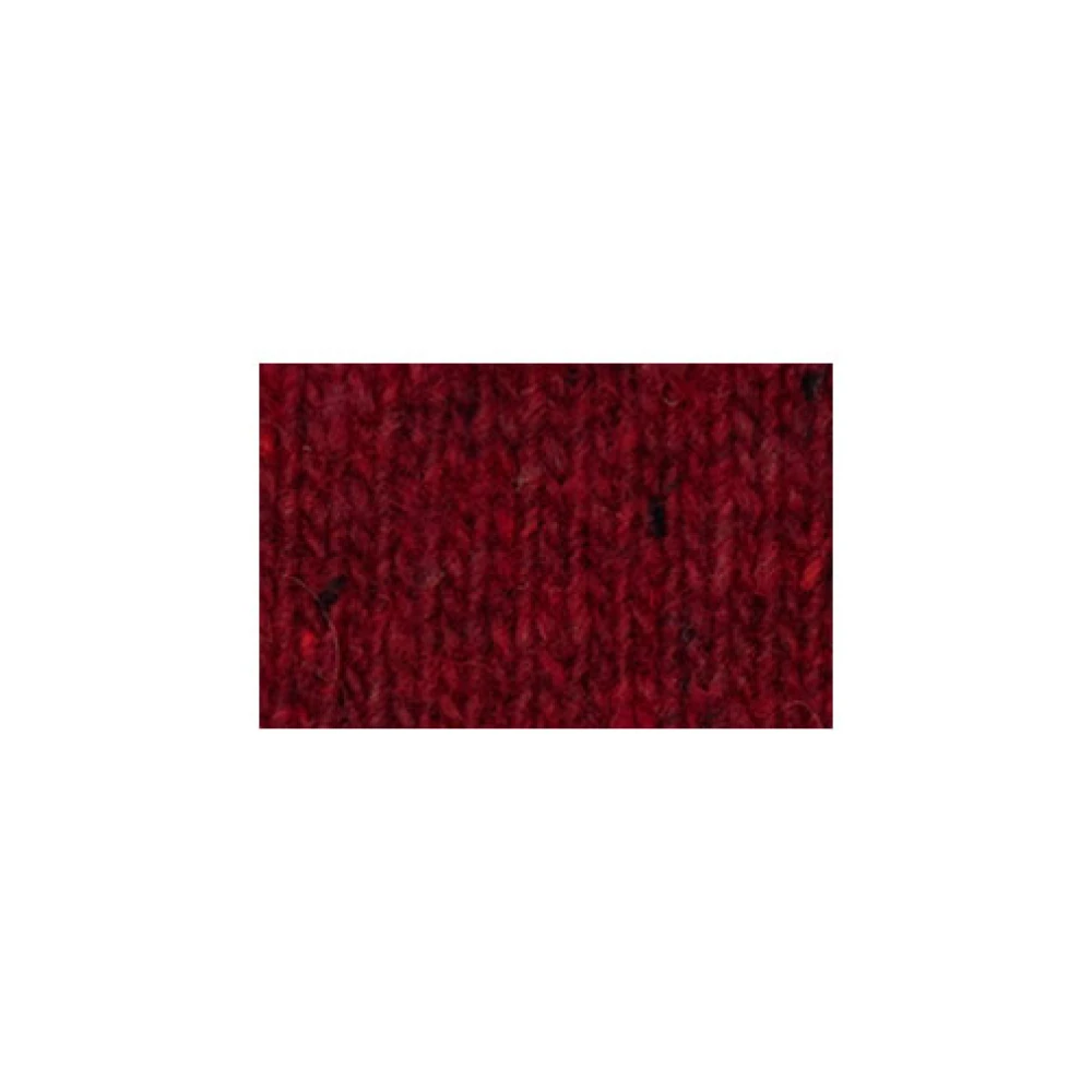 Gallo Effen bordeauxrode sjaal voor heren met contrasterende rand Multicolor Heren