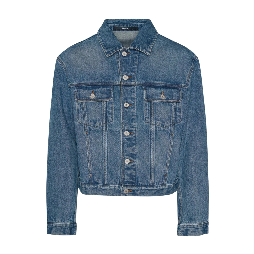 Jacquemus Denim Jack De-Nimes Blue Heren