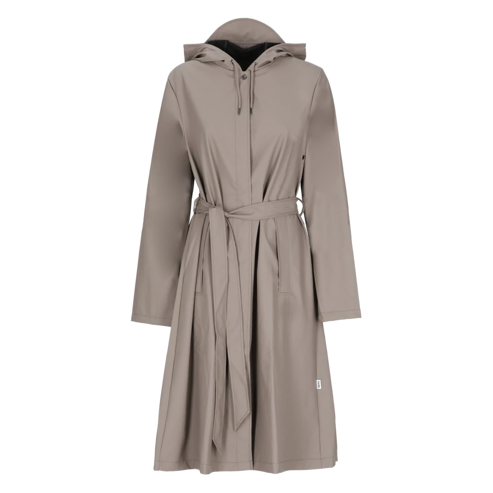 Rains , Damen, Mäntel, Grau, L
