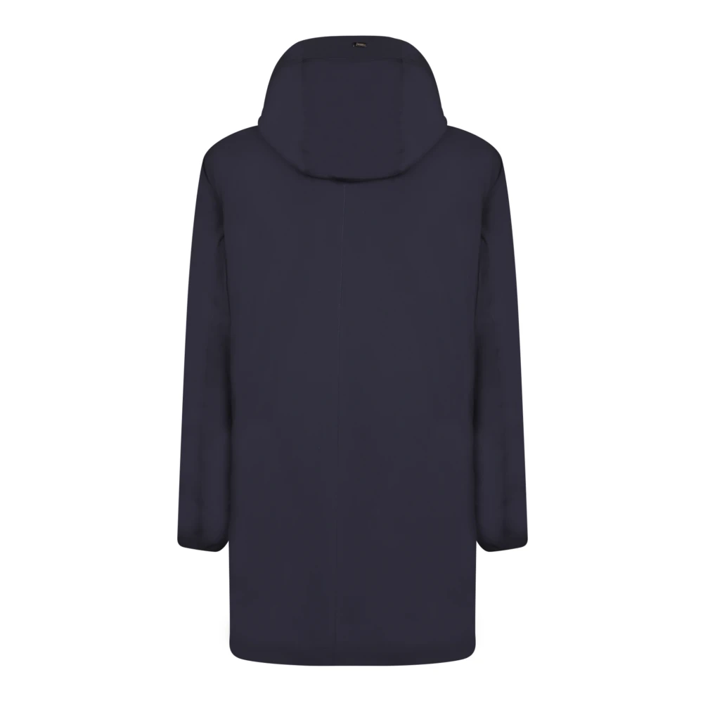 Herno Blauwe driekwart jassen Blue Heren