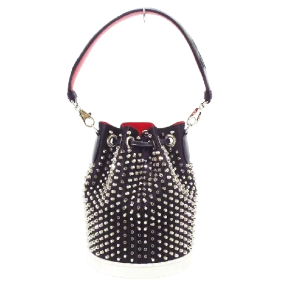 Christian Louboutin Pre-owned Leather shoulder-bags Black Dames
