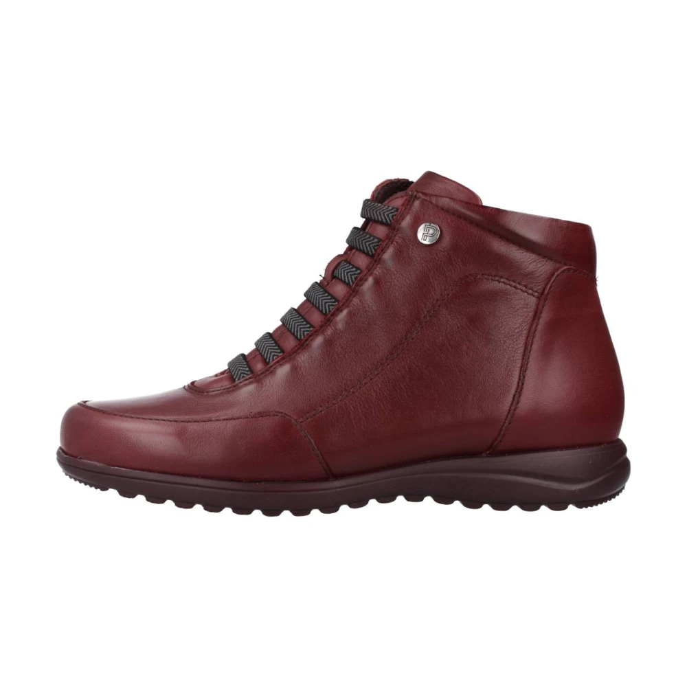 Pitillos Lace-up Boots Red Dames