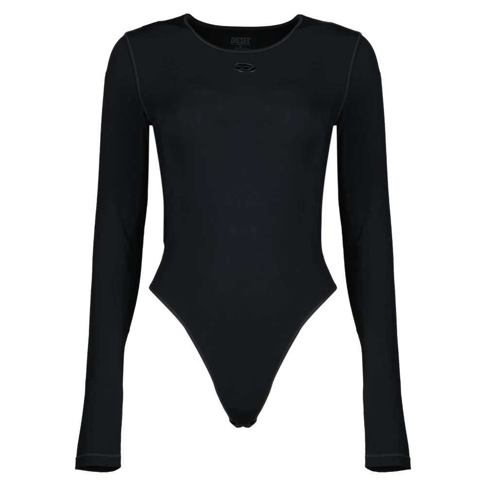 Diesel Mujer Negro Camisetas, Talla: S