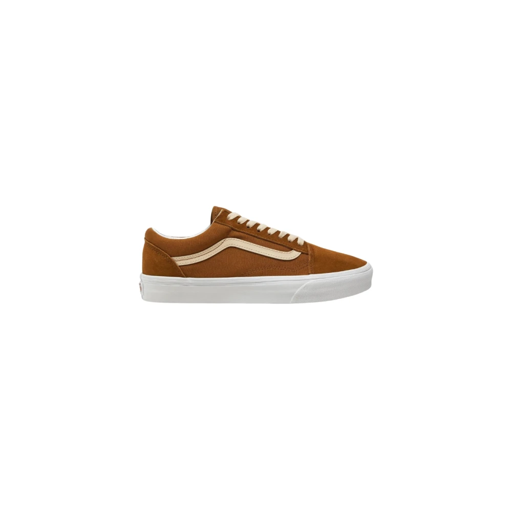 Vans Unisex Brown Sneakers,, Classic Suede Trainers Size 2 Uk