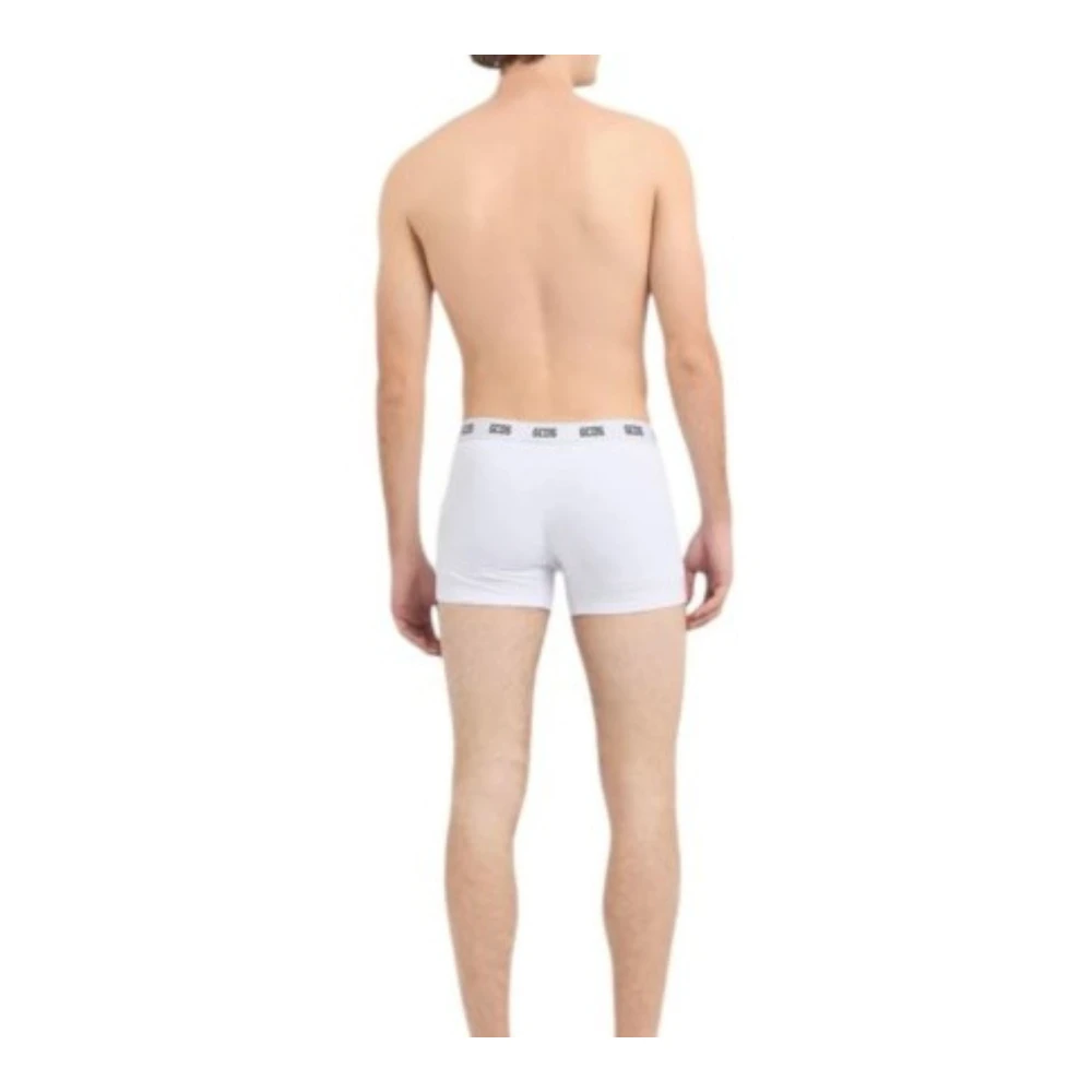 Gcds Heren Essentials Boxer Briefs 2-Pack White Heren