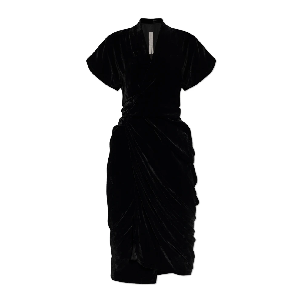 Rick Owens Wikkeljurk Black Dames