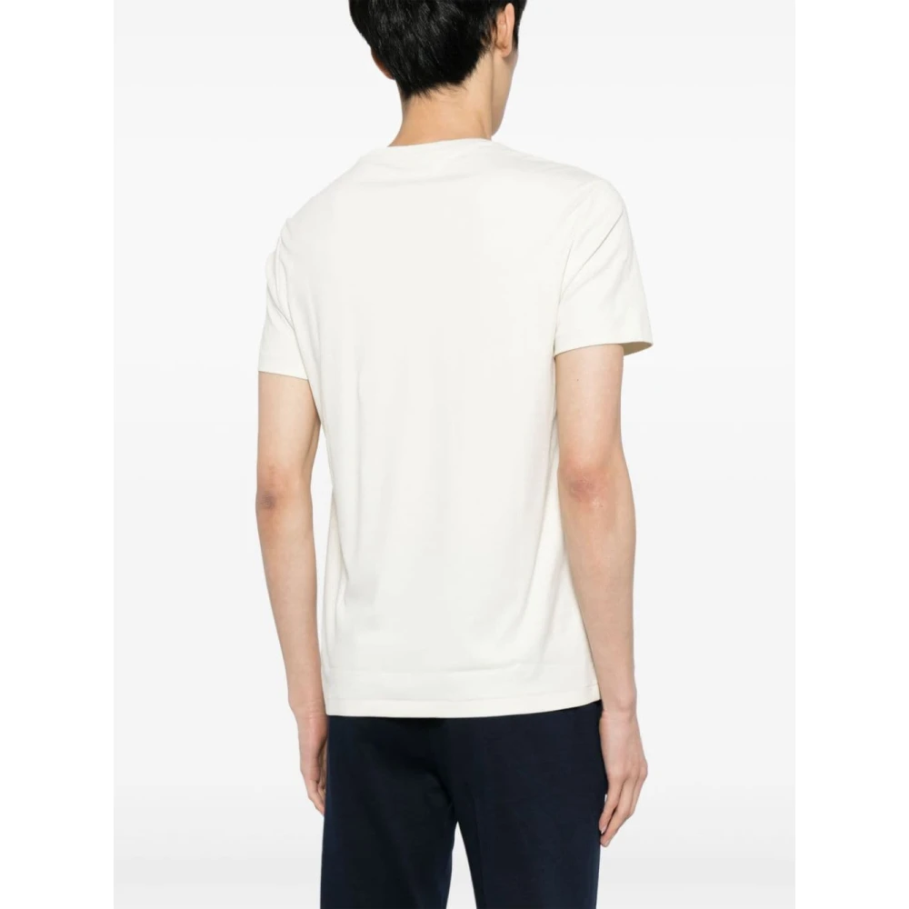 Polo Ralph Lauren Blauw Katoen Regular Fit T-Shirt Beige Heren