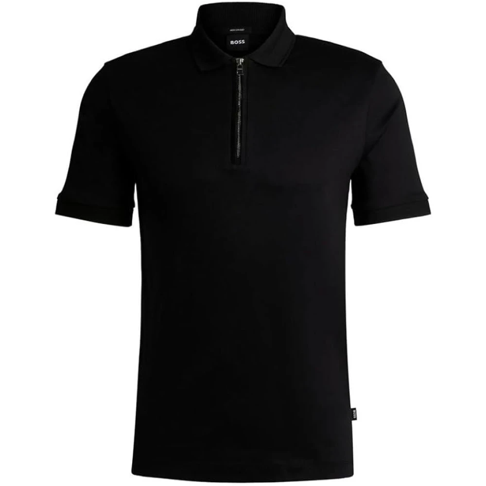 Boss Stijlvolle Polo Shirt Black Heren