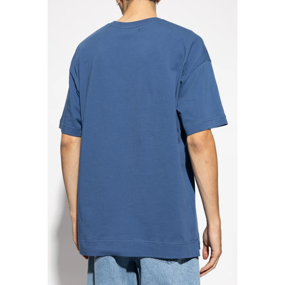 Samsøe T-shirt Joel Blue Heren